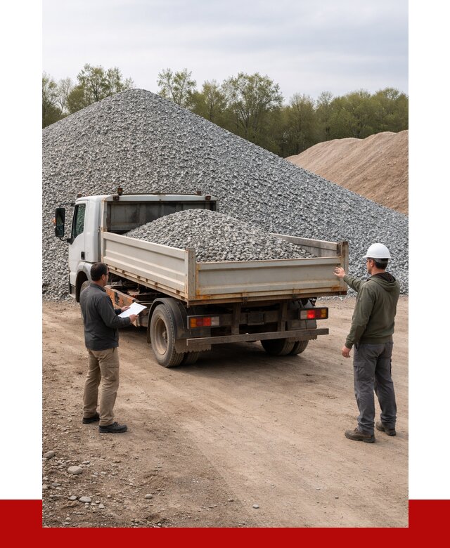 Купить гранитный щебень в Лабинске от 3003 руб. | ПРОНЕРУДЛбк