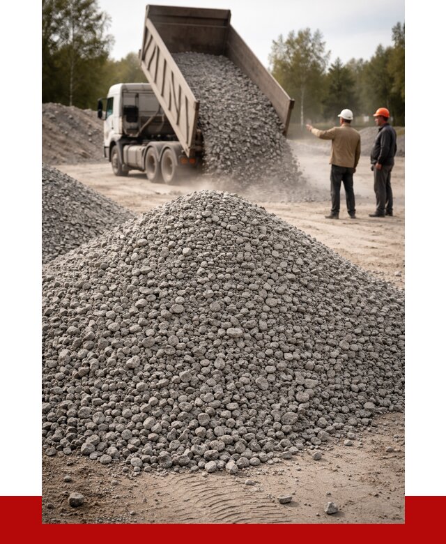 Гранитный щебень фракция 0-5 в Лабинске от 3110 руб ПРОНЕРУДЛбк