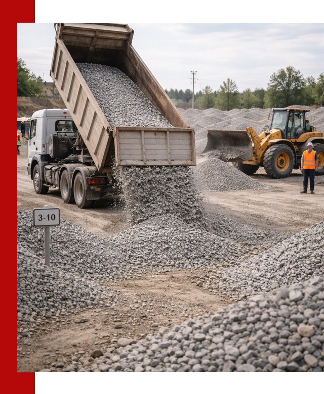 Гранитный щебень фракции 3–10: доставка и продажа в Лабинске