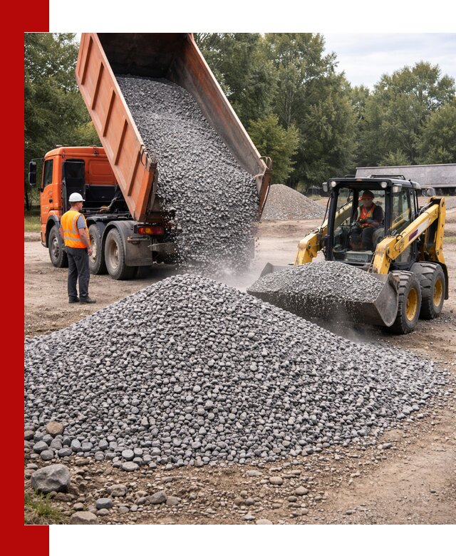 Купить гранитный щебень фракции 5–10 в Лабинске с доставкой