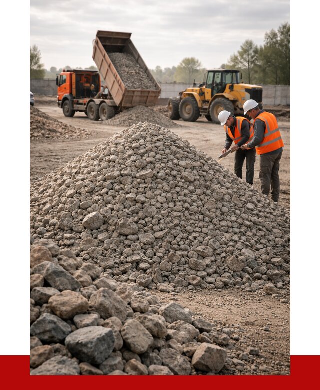 Гранитный щебень фракция 40-70 в Лабинске от 2681 руб ПРОНЕРУДЛбк