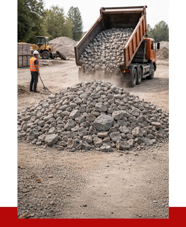 Гранитный щебень фракция 70-150 в Лабинске от 1769 | ПРОНЕРУДЛбк