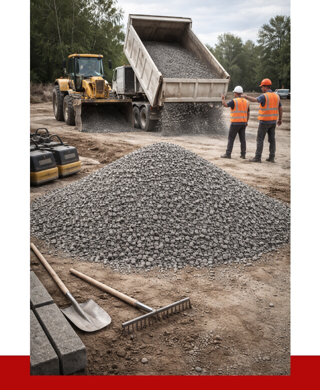 Гравийный щебень купить в Лабинске от 2359 р. ПРОНЕРУДЛбк