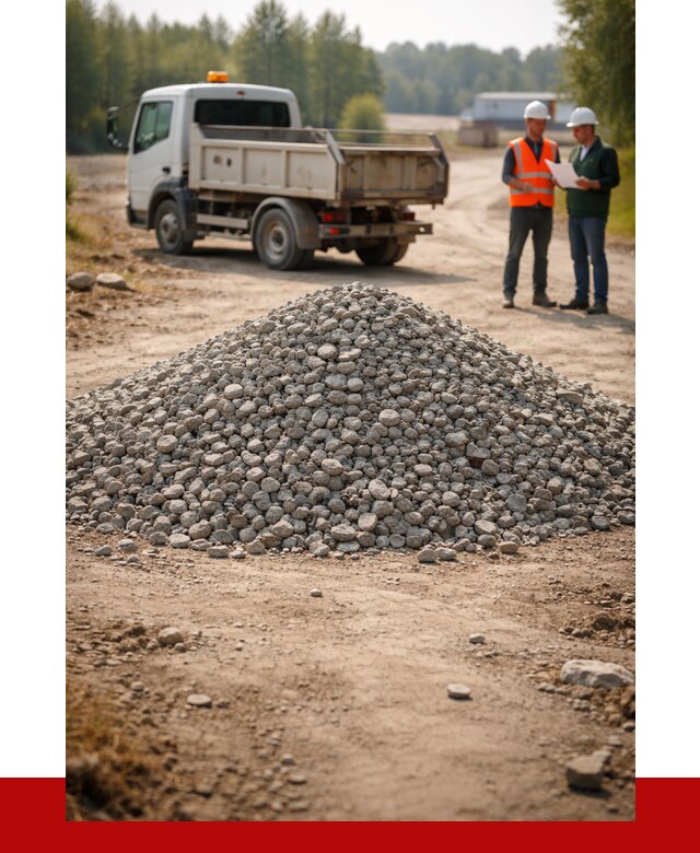 Гравийный щебень фракция 20-40 в Лабинске от 1287 р. | ПРОНЕРУДЛбк