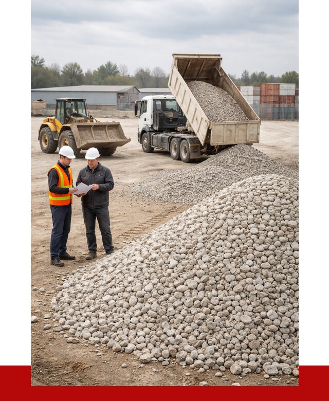 Известняковый щебень в Лабинске от 1501 р. доставка | ПРОНЕРУДЛбк