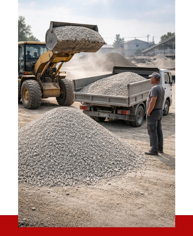 Известняковый щебень фр. 0-5 в Лабинске от 4504 р. | ПРОНЕРУДЛбк