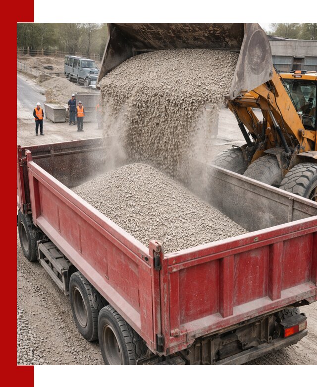 Купить известняковый щебень фракции 0-5 с доставкой в Лабинске