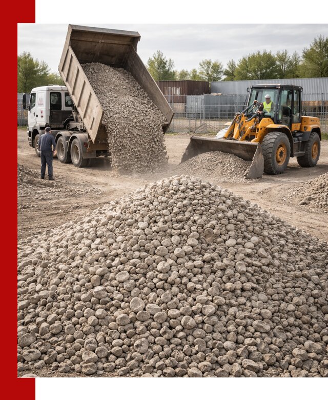 Доломитовый щебень фракции 20–41 с доставкой в Лабинске