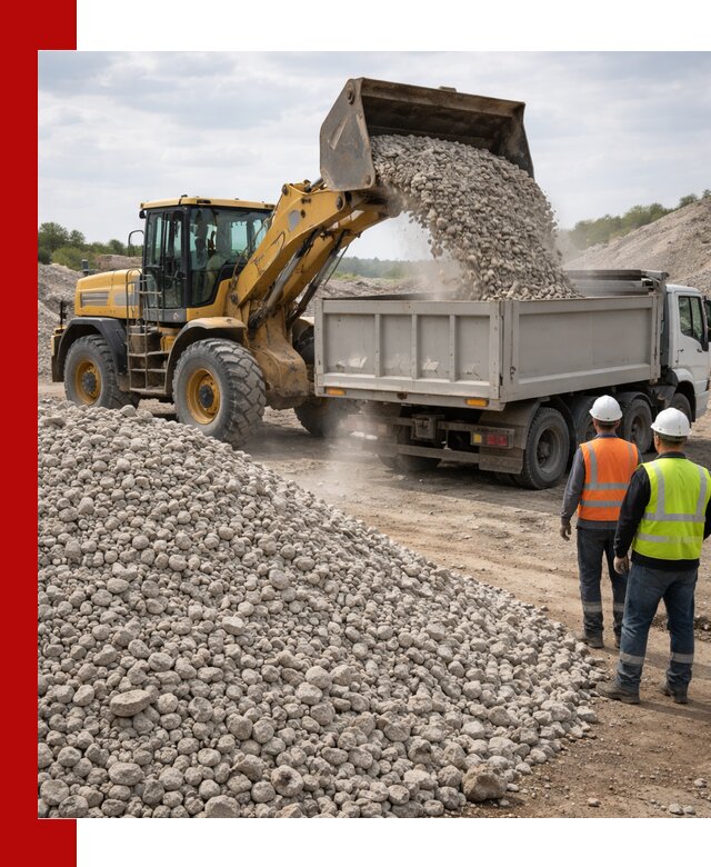 Доломитовый щебень фракция 40–71 доставка и продажа в Лабинске