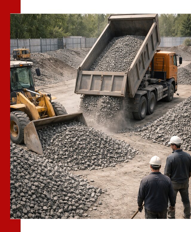 Шлаковый щебень фракция 20-40 доставка и продажа в Лабинске