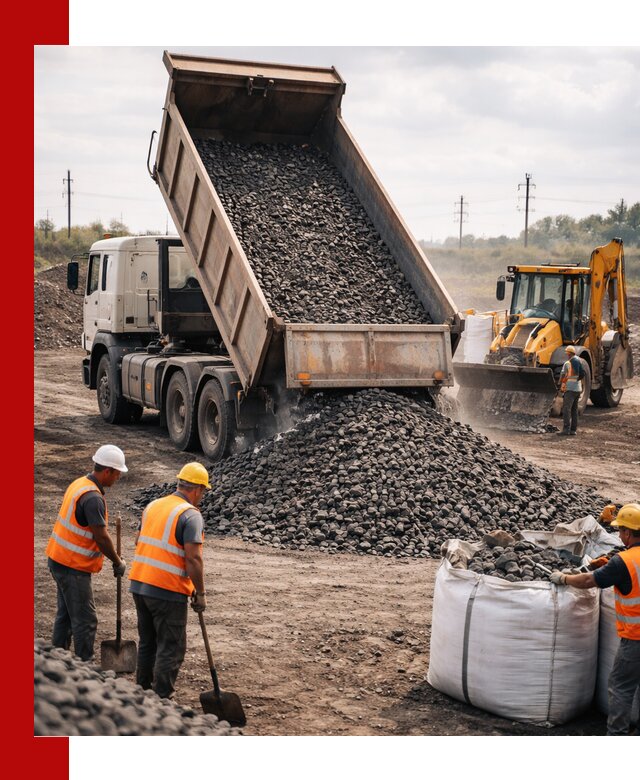 Шлаковый щебень фракция 40-70 с доставкой в Лабинске