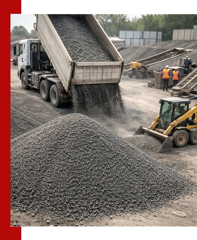 Вторичный щебень фракция 0–5 с доставкой в Лабинске