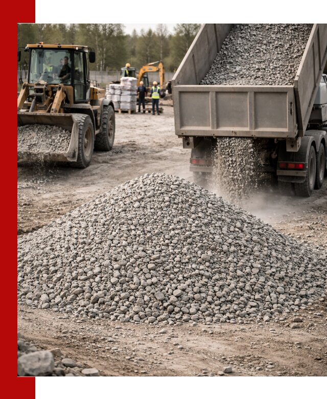 Вторичный щебень фракции 5-20 в Лабинске — доставка и продажа крупнотоннажно