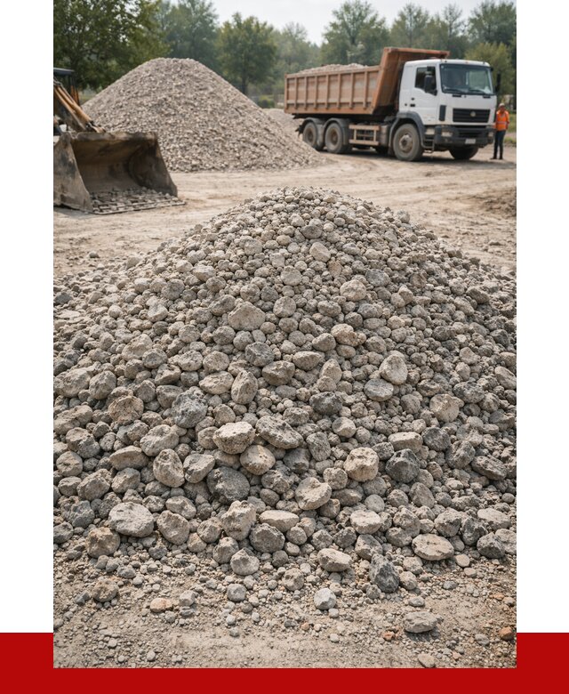 Вторичный щебень фракция 20-40 в Лабинске от 2359 р ПРОНЕРУДЛбк