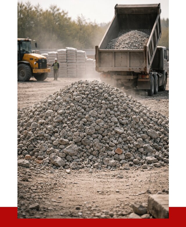 Вторичный щебень фракция 70-150 в Лабинске от 1501 р. | ПРОНЕРУДЛбк