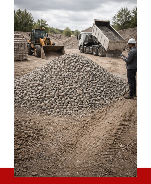 Купить бетонный щебень в Лабинске, от 3432 р. ПРОНЕРУДЛбк