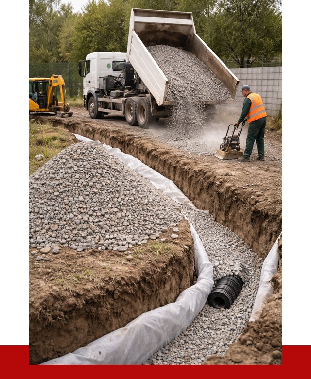 Щебень для дренажа в Лабинске от 1984 р., ПРОНЕРУДЛбк доставка
