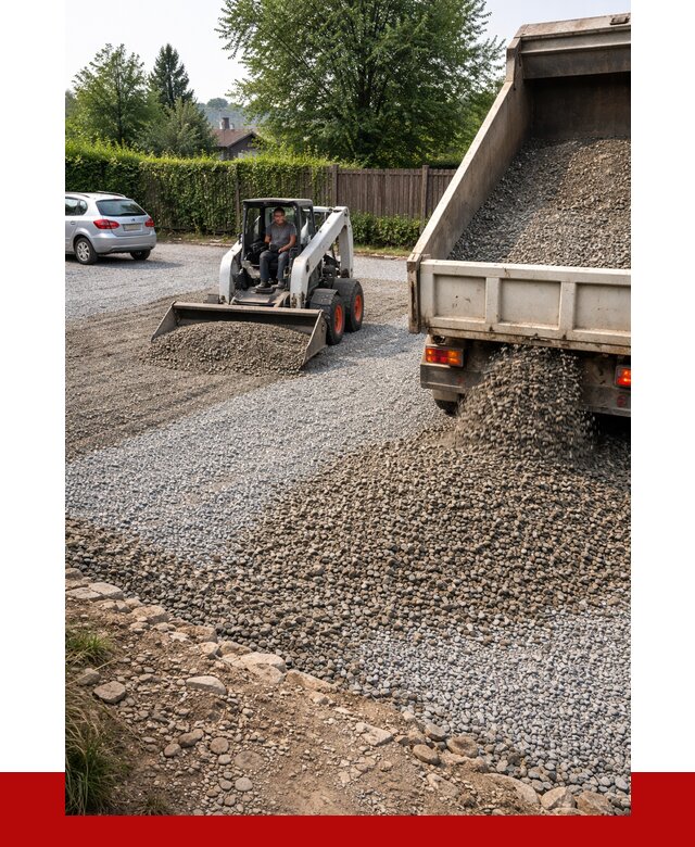 Щебень для парковки в Лабинске с доставкой от 1287 р.| ПРОНЕРУДЛбк