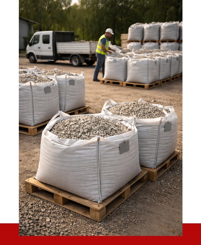 Щебень в мешках с доставкой в Лабинске от 4504 р. | ПРОНЕРУДЛбк