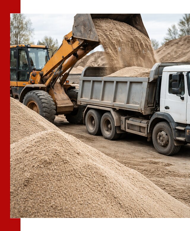 Доставка сеяного песка в Лабинске оптом и в розницу