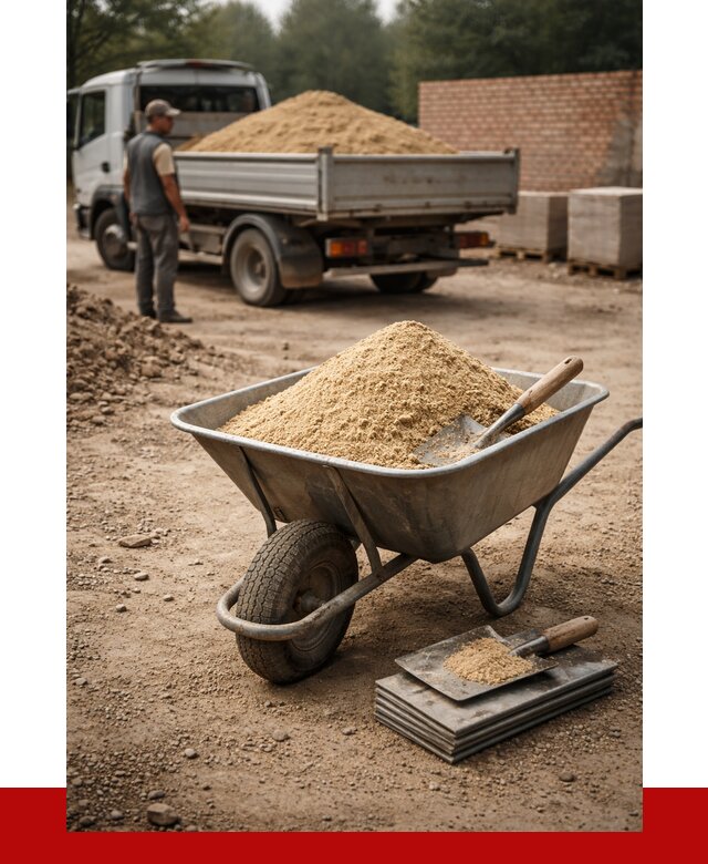 Песок для кладки в Лабинске с доставкой от 2359 р. | ПРОНЕРУДЛбк