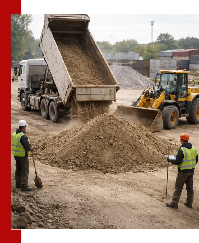 Доставка и продажа пескогрунта оптом и в розницу в Лабинске