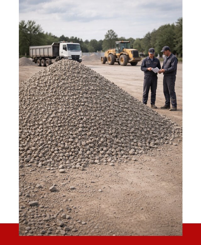 Купить гравий фракция 40-70 в Лабинске от 1287 р. | ПРОНЕРУДЛбк