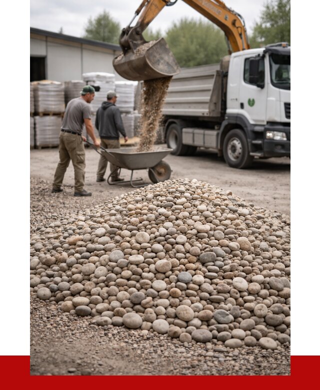 Галька декоративная в Лабинске от 3432 р. за куб | ПРОНЕРУДЛбк