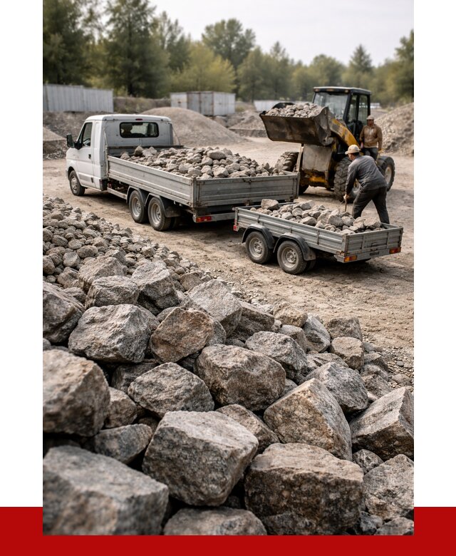 Купить бутовый камень гранитный в Лабинске от 3003 р. | ПРОНЕРУДЛбк