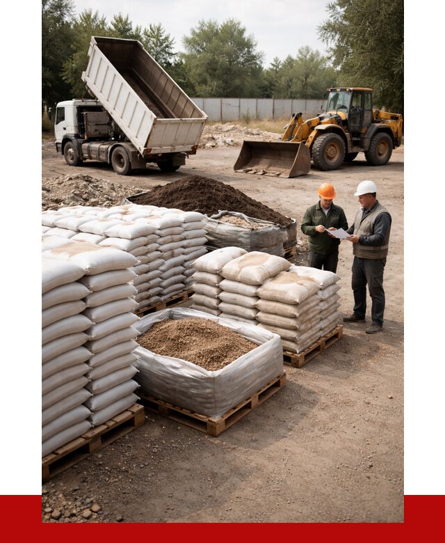 Купить ПГС с доставкой в Лабинске от 4826 р. за куб | ПРОНЕРУДЛбк