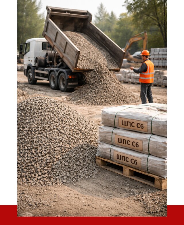 ЩПС С6 в Лабинске с доставкой от 2359 р. за куб | ПРОНЕРУДЛбк