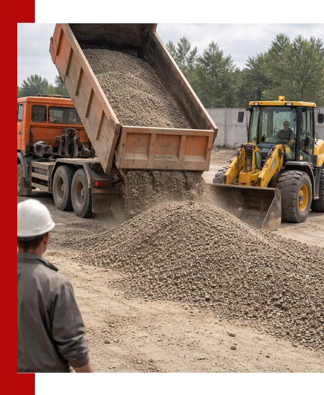 Доставка щпс С8 самосвалами в Лабинске от производителя