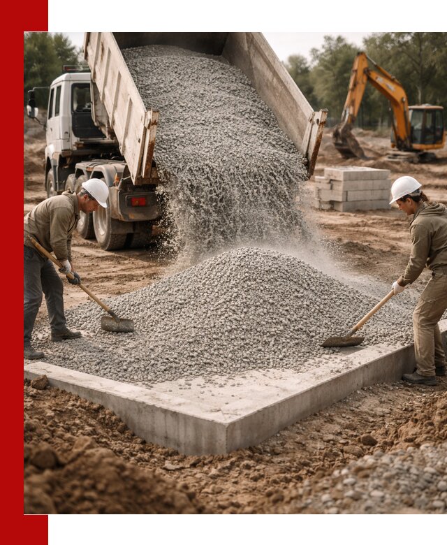 Доставка и продажа отсева для бетона в Лабинске