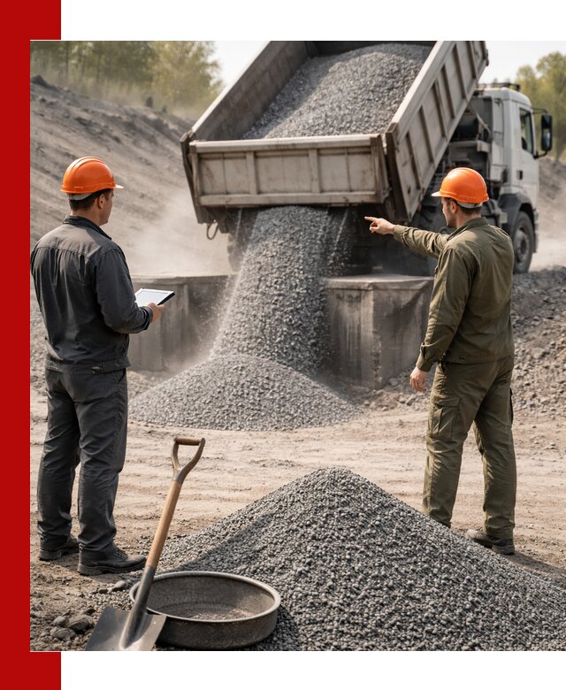 Гранитная крошка фракция 2-5 доставка в Лабинске