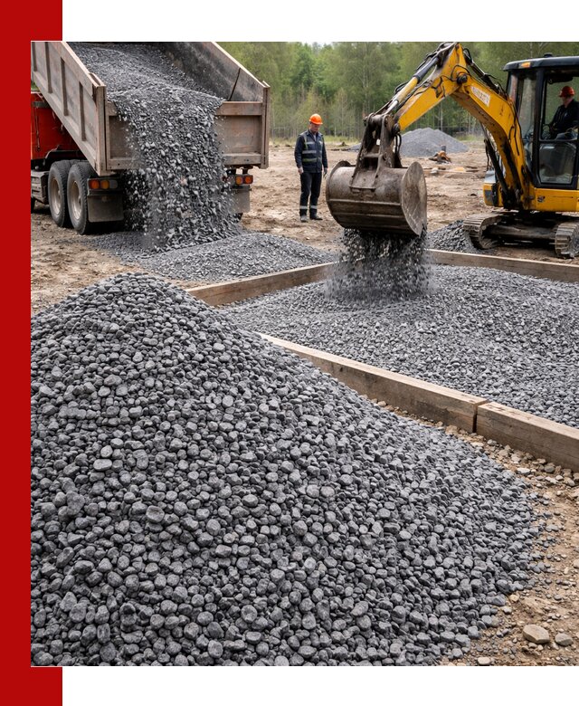 Купить гранитную крошку фракции 10-20 в Лабинске