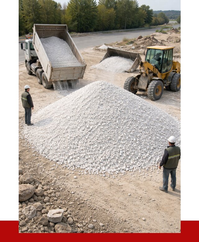 Белая мраморная крошка в Лабинске от 4504 р. с доставкой | ПРОНЕРУДЛбк