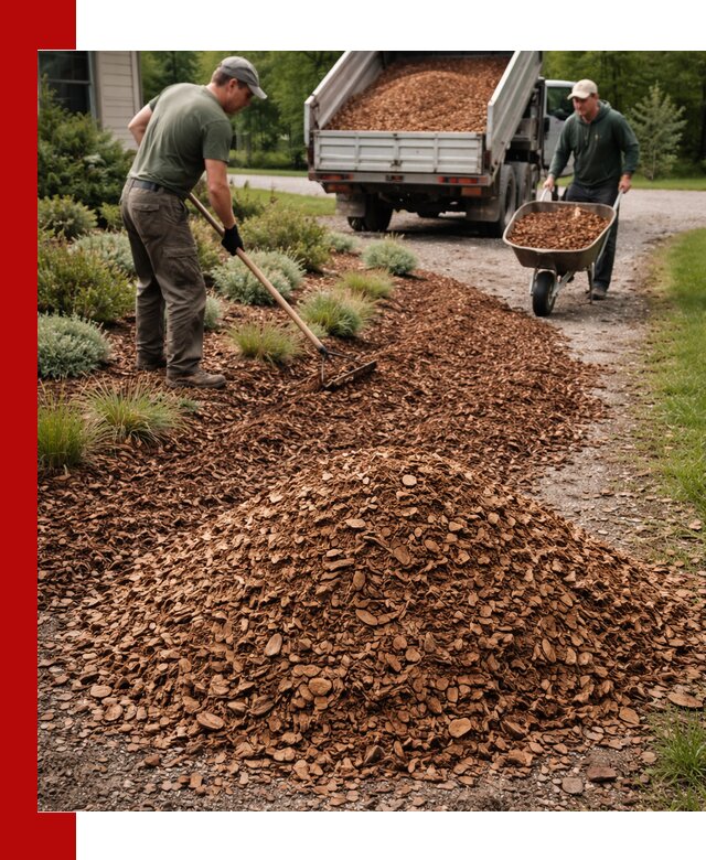 Крошка для мульчирования с доставкой в Лабинске