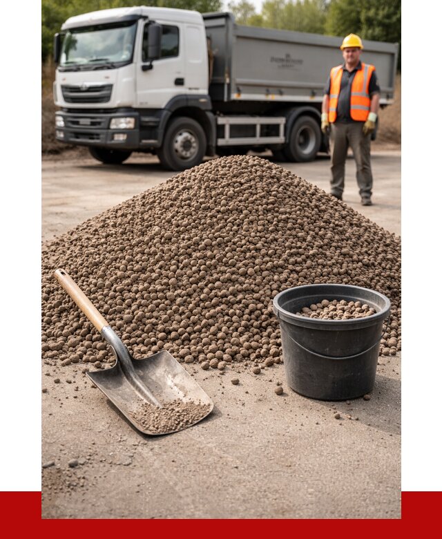 Керамзит фракция 10-20 в Лабинске от 4504 р. с доставкой | ПРОНЕРУДЛбк