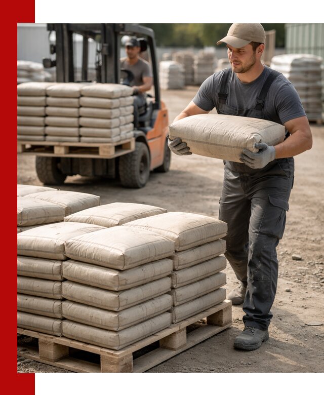 Доставка цемента в мешках оптом и в розницу в Лабинске