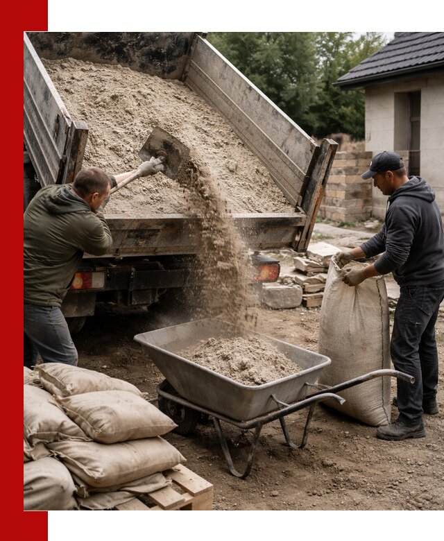 Качественная сухая смесь для кладки с доставкой в Лабинске