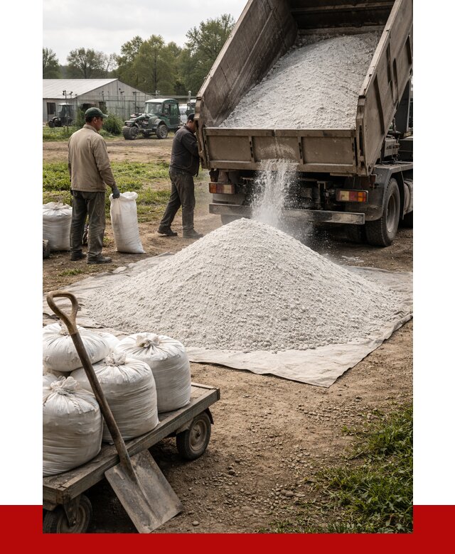 Купить известняковая мука в Лабинске от 4504 р. за куб | ПРОНЕРУДЛбк