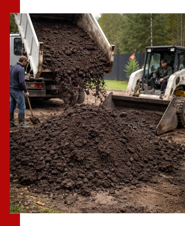 Плодородный грунт с доставкой в Лабинске для садов и огородов