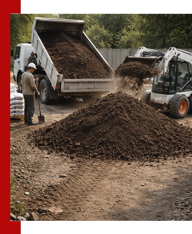 Доставка растительного грунта в Лабинске от производителя оптом и в розницу