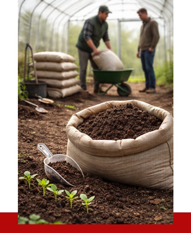 Грунт для теплицы в Лабинске с доставкой от 1609 р. | ПРОНЕРУДЛбк