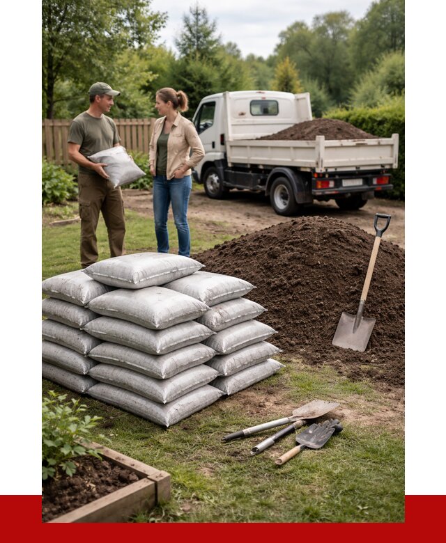 Садовая земля в Лабинске от 1287 р. с доставкой оптом | ПРОНЕРУДЛбк