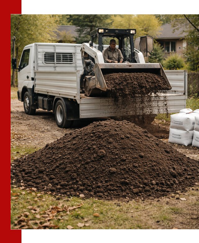 Доставка садовой земли в больших объёмах в Лабинске