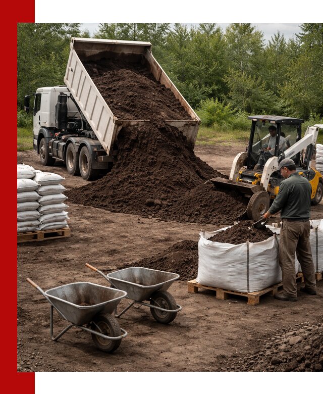 Доставка и продажа торфогрунта в Лабинске оптом и в розницу