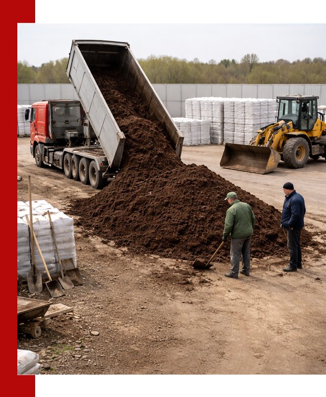Доставка торфяных смесей оптом и в розницу в Лабинске
