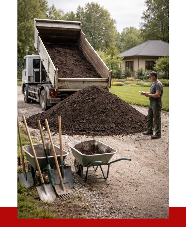 Купить чернозем с доставкой в Лабинске от 1930 р. | ПРОНЕРУДЛбк