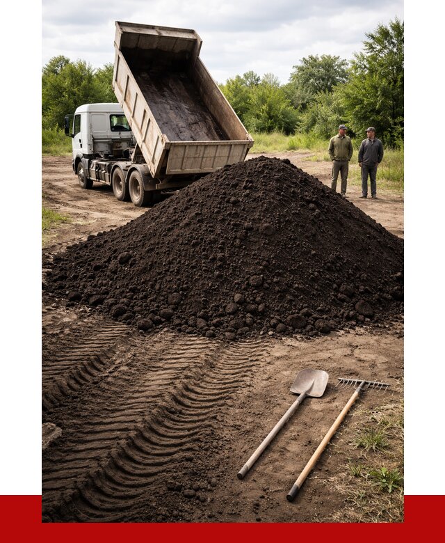 Купить чернозем навалом в Лабинске от 1287 р. за куб | ПРОНЕРУДЛбк